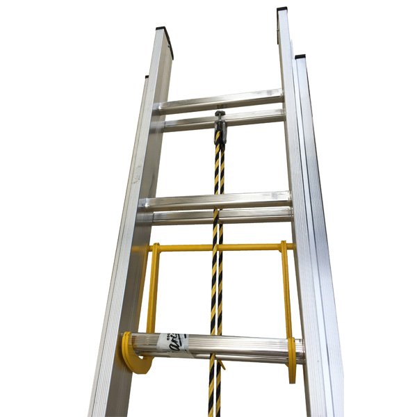Escalera De Aluminio Extensible A Cuerda Para Uso En Servicio Contra Incendios