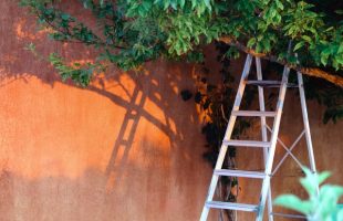 Escaleras telescópicas en trabajos de mantenimiento de edificios
